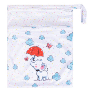 WetBag - Bolsa para almacenar Pañales Sucios - Capacidad 7 a 9 Pañales