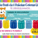 Aniversario - Pack de 6 Pañales Colores Lisos con Regalia - Exclusivo de Pre-Venta