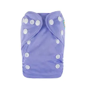 Pañal de Tela Recién Nacido Alva Baby - Lila