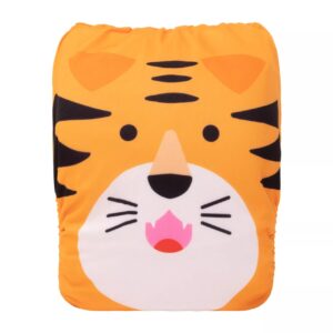 Pañal de Tela Unitalla Alva Baby - Est de Edicón Especial - Tigre