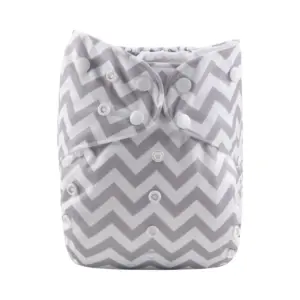Pañal de Tela Big Size - Ajustable hasta los 6 años aprox - Zig Zag