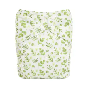 Pañal de Tela Big Size - Ajustable hasta los 6 años aprox - Flores
