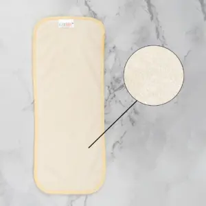 Inserto Absorbente de 3 capas de 100% bamboo - Ultra Delgado - Tamaño Standard