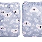 Pañal de Tela Recién Nacido Alva Baby - Todo en 1 - Koalas