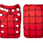 Pañal de Tela Recién Nacido Alva Baby - Todo en 1 - Spiderman