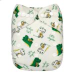 Pañal de Tela Unitalla Alva Baby - Todo en 1 (Absorbente Cosido) Pre-Venta - Llegada 8 Octubre aprox