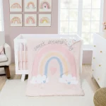 Juego de Edredón de 6 Piezas para Cuna Arcoiris (Certificado OEKO-TEX®) - Imagen 3