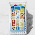 Juego de Edredón de 6 Piezas para Cuna Baby Jungle (Certificado OEKO-TEX®)