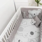 Juego de Edredón de 6 Piezas para Cuna Baby Koala (Certificado OEKO-TEX®)