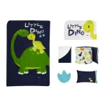 Juego de Edredón de 6 Piezas para Cuna Little Dino (Certificado OEKO-TEX®) - Imagen 2