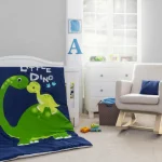 Juego de Edredón de 6 Piezas para Cuna Little Dino (Certificado OEKO-TEX®) - Imagen 6