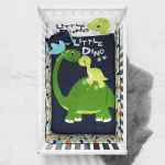 Juego de Edredón de 6 Piezas para Cuna Little Dino (Certificado OEKO-TEX®) - Imagen 7