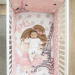 Juego de Edredón de 6 Piezas para Cuna Baby Paris (Certificado OEKO-TEX®) - Imagen 4