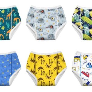 Set de 6 Entrenadores de Algodón Talla 3
